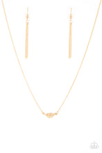 Load image into Gallery viewer, In-Flight Fashion- Gold Necklace- Paparazzi Accessories
