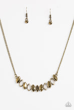 Load image into Gallery viewer, Get Your Moneys Worth- Brass Necklace- Paparazzi Accessories