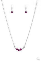 Load image into Gallery viewer, Sparkling Stargazer- Pink and Silver Necklace- Paparazzi Accessories