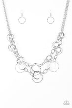 Load image into Gallery viewer, Urban Center- Silver Necklace- Paparazzi Accessories