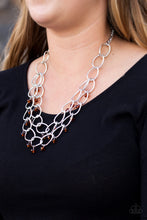 Load image into Gallery viewer, Yacht Tour- Brown and Silver Necklace- Paparazzi Accessories