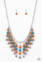 Load image into Gallery viewer, Your SUNDAES Best- Multicolored Silver Necklace- Paparazzi Accessories