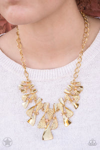 The Sands Of Time- Gold Necklace- Paparazzi Accessories
