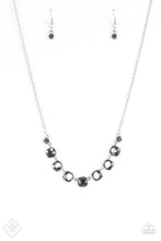 Load image into Gallery viewer, Deluxe Luxe- Silver Necklace- Paparazzi Accessories
