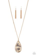 Load image into Gallery viewer, Artificial Animal- Metallic and Gold Necklace- Paparazzi Accessories