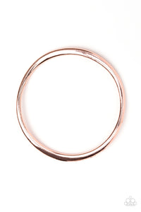 Awesomely Asymmetrical- Copper Bracelet- Paparazzi Accessories