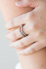 Load image into Gallery viewer, Elite Squad- Silver Ring- Paparazzi Accessories