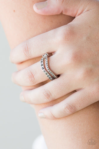 Elite Squad- Silver Ring- Paparazzi Accessories