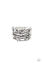 Load image into Gallery viewer, Revved Up Radiance- Silver Ring- Paparazzi Accessories