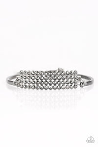 Top-Class Class- Gunmetal Bracelet- Paparazzi Accessories