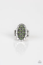 Load image into Gallery viewer, Cactus Garden- Green and Silver Ring- Paparazzi Accessories