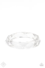 Load image into Gallery viewer, Clear-Cut Couture- White Bracelet- Paparazzi Accessories