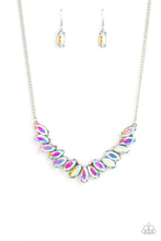 Load image into Gallery viewer, Galaxy Game-Changer- Multicolored Silver Necklace- Paparazzi Accessories