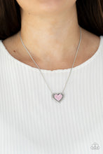 Load image into Gallery viewer, Game, Set, MATCHMAKER- Pink and Silver Necklace- Paparazzi Accessories