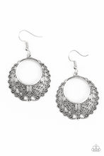 Load image into Gallery viewer, Grapevine Glamorous- Silver Earrings- Paparazzi Accessories