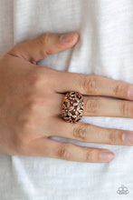 Load image into Gallery viewer, Haute Havana- Copper Ring- Paparazzi Accessories