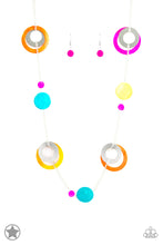 Load image into Gallery viewer, Kaleidoscopically Captivating- Multicolored Silver Necklace- Paparazzi Accessories
