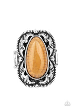 Load image into Gallery viewer, Mystical Mambo- Orange and Silver Ring- Paparazzi Accessories