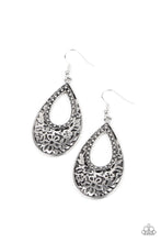 Load image into Gallery viewer, Organically Opulent- Silver Earrings- Paparazzi Accessories