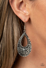 Load image into Gallery viewer, Organically Opulent- Silver Earrings- Paparazzi Accessories