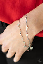 Load image into Gallery viewer, Party In The USA- Silver Bracelet- Paparazzi Accessories