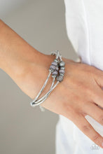 Load image into Gallery viewer, Road Trip Rebel- Silver Bracelet- Paparazzi Accessories