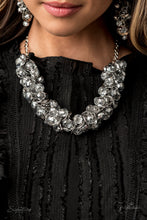 Load image into Gallery viewer, The Haydee- Silver Zi Necklace- Paparazzi Accessories