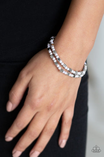 Trendy Tribalist- Silver Bracelets- Paparazzi Accessories