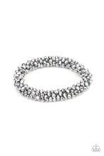 Load image into Gallery viewer, Wake Up and Sparkle- Silver Bracelet- Paparazzi Accessories