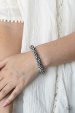 Load image into Gallery viewer, Wake Up and Sparkle- Silver Bracelet- Paparazzi Accessories