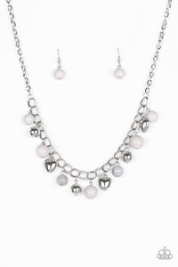 Summer Fling- Silver Necklace- Paparazzi Accessories