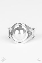 Load image into Gallery viewer, Metro Center- Silver Ring- Paparazzi Accessories