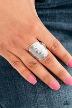 Load image into Gallery viewer, Hit The BRIGHTS- Silver Ring- Paparazzi Accessories