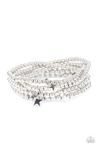 American All-Star- Silver Bracelet- Paparazzi Accessories