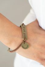 Load image into Gallery viewer, Believe and Let Go- Brass Bracelet- Paparazzi Accessories