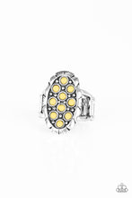 Load image into Gallery viewer, Cactus Garden- Yellow and Silver Ring- Paparazzi Accessories