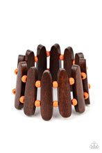 Load image into Gallery viewer, Coronado Cabana- Orange and Brown Bracelet- Paparazzi Accessories