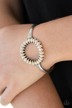 Load image into Gallery viewer, Divinely Desert- White and Silver Bracelet- Paparazzi Accessories