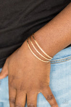 Load image into Gallery viewer, Eastern Empire- Gold Bracelet- Paparazzi Accessories