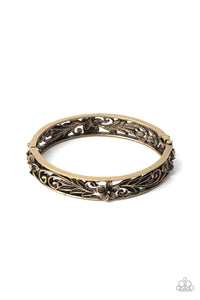 Hawaiian Essence- Brass Bracelet- Paparazzi Accessories