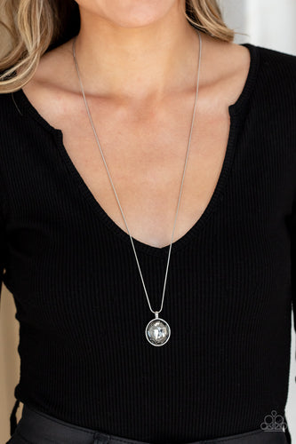 Instant Icon- Silver Necklace- Paparazzi Accessories
