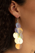 Load image into Gallery viewer, Mermaid Shimmer- Multicolored Earrings- Paparazzi Accessories