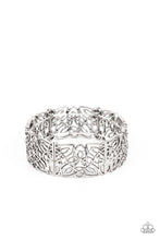 Load image into Gallery viewer, Namaste Gardens- Silver Bracelet- Paparazzi Accessories