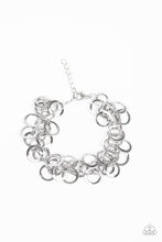 Load image into Gallery viewer, Noise Control- Silver Bracelet- Paparazzi Accessories