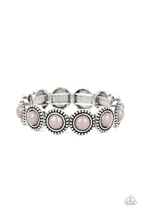 Polished Promenade- Silver Bracelet- Paparazzi Accessories