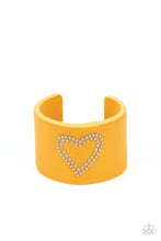 Load image into Gallery viewer, Rodeo Romance- Yellow and Silver Bracelet- Paparazzi Accessories