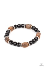 Load image into Gallery viewer, Unity- Brown and Black Bracelet- Paparazzi Accessories