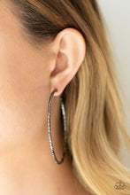 Load image into Gallery viewer, Voluptuous Volume- Gunmetal Earrings- Paparazzi Accessories
