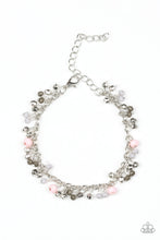 Load image into Gallery viewer, Aquatic Adventure- Pink and Silver Bracelet- Paparazzi Accessories