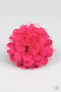 Awesome Blossom- Pink Hair Clip- Paparazzi Accessories